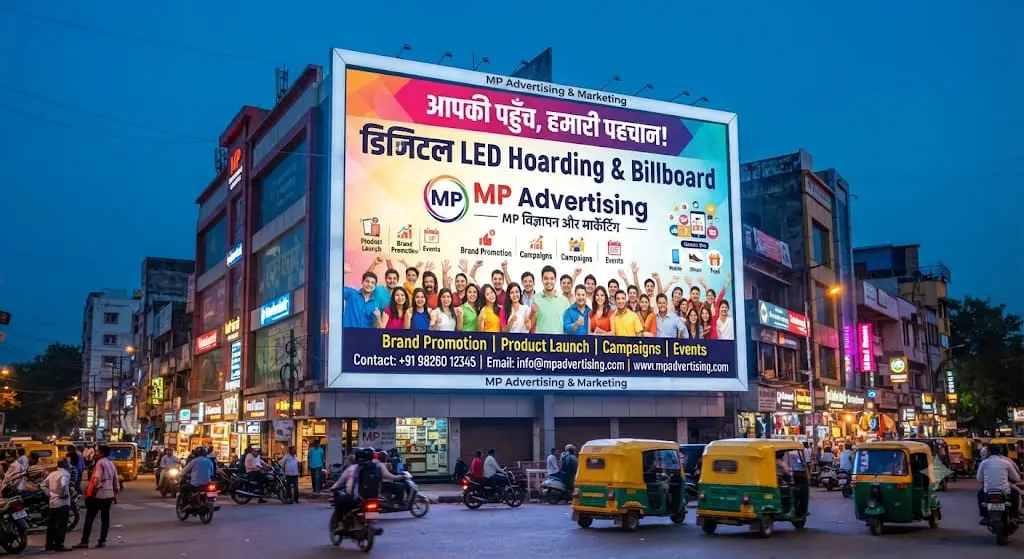 MP Advertising hoarding campaign Jabalpur