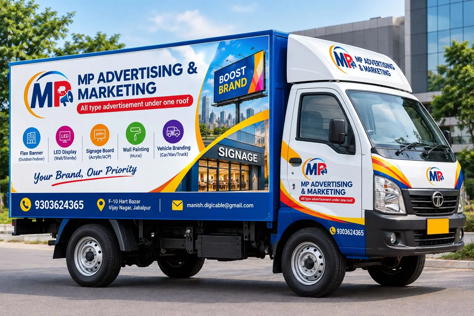 Vehicle branding work
