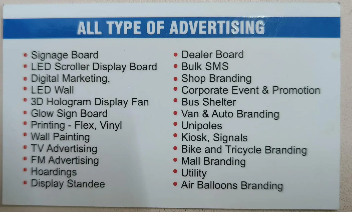 Services board work
